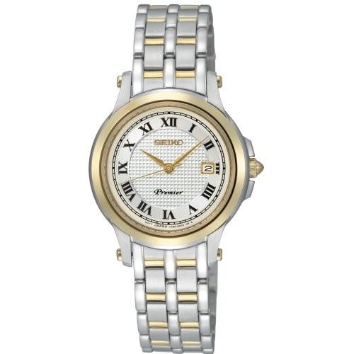 【返品交換不可】 SXDE02 Seiko Women's SXDE02 White Dial Watch, 有田焼の器 トゥルーコンセプト 9019511d