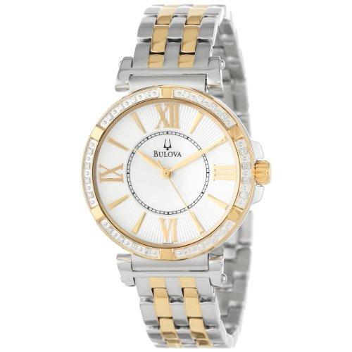 腕時計 ブローバ レディース 98R167 ブローバレディース98R167ダイヤモンドケースウ