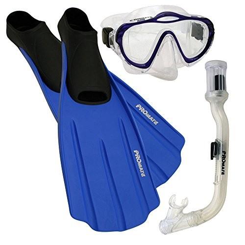 新到着 Junior 1-3, XXS Junior Snorkeling Scuba Dive Purge Mask Dry Snorkel Full Foot Fins Gear Set for Kids, Clr/Blue, XXS (Shoe: 1-3), 玉川村 88908e79