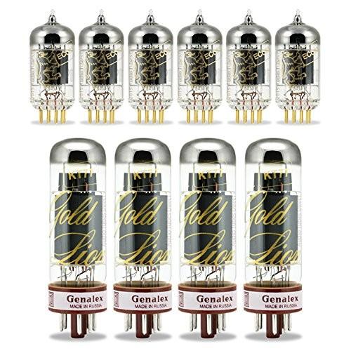 真空管Genalex Gold Lion Tube Upgrade Kit For Diesel Hagen & D-Moll Heads KT77 ECC83
