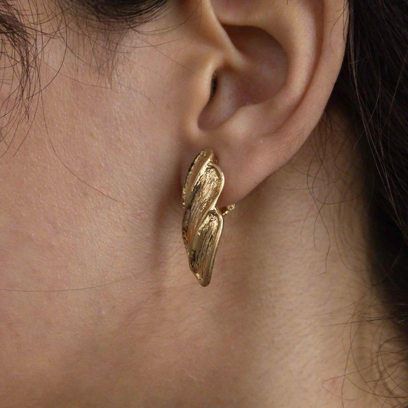 イヤリング 20代 30代 40代 50代 大ぶり カジュアル ゴールド シルバー