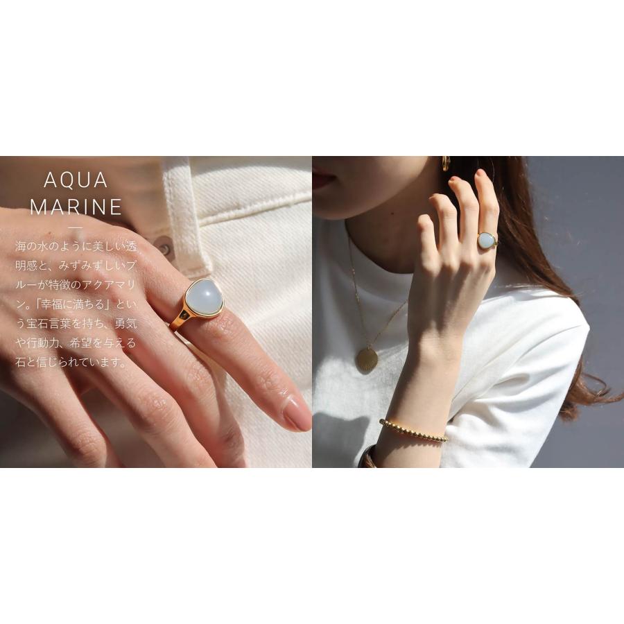 金属アレルギー対応 天然石 リング 指輪 レディース 50代 40代 30代 20