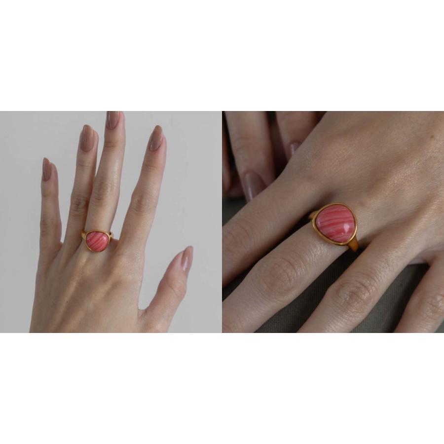 金属アレルギー対応 天然石 リング 指輪 レディース 50代 40代 30代 20