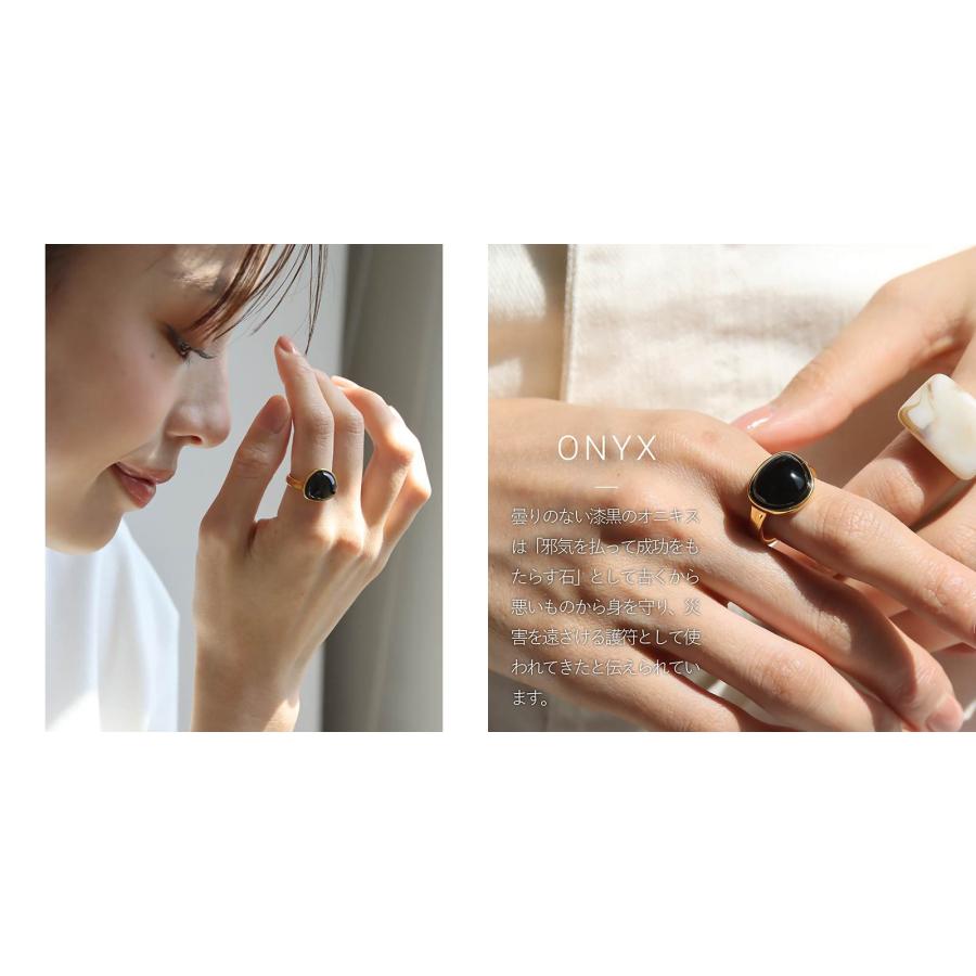 金属アレルギー対応 天然石 リング 指輪 レディース 50代 40代 30代 20