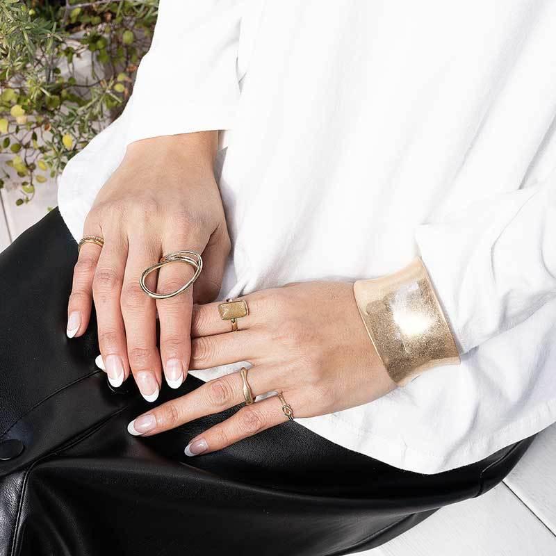 指輪 ピンキーリング レディース おしゃれ シンプル 代 30代 40代 50代 Ladys オシャレ 結び目 アバスクデザイン 金属アレルギー対応 通販 Yahoo ショッピング