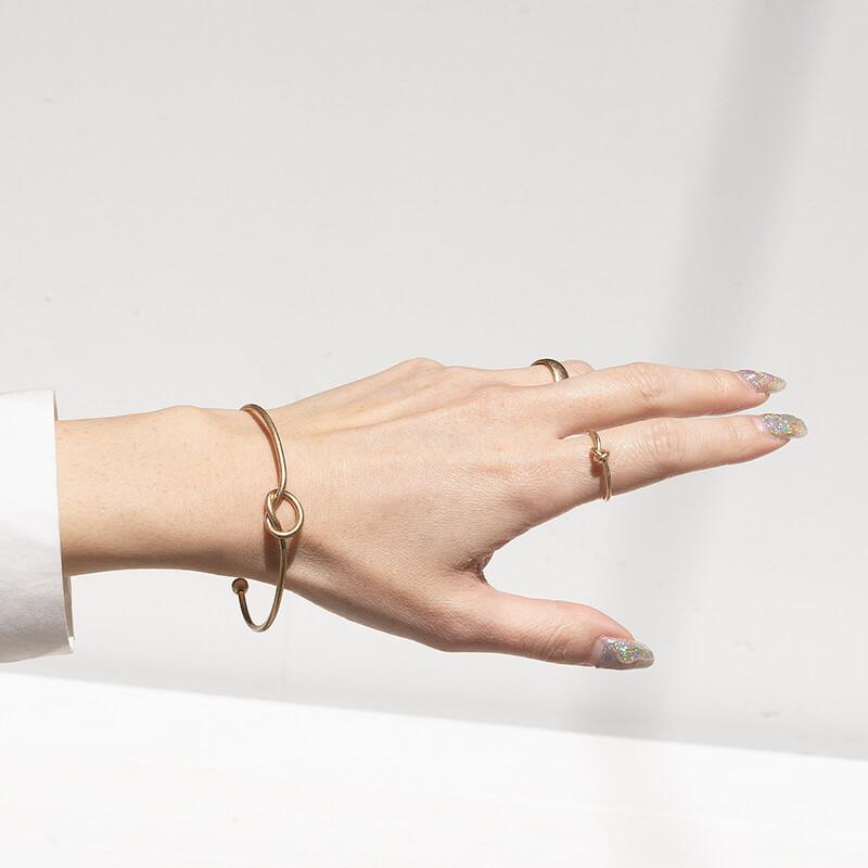 ブレスレット バングル レディース おしゃれ ladys ヴィンテージ風 tie