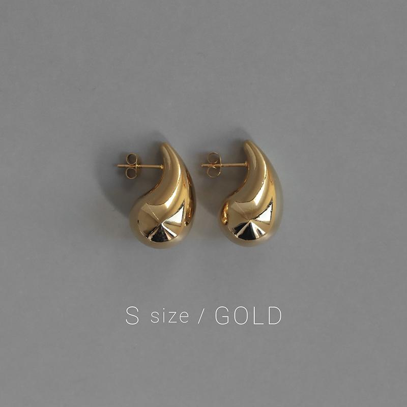 金属アレルギー対応 ピアス レディース ドロップデザインピアス 雫