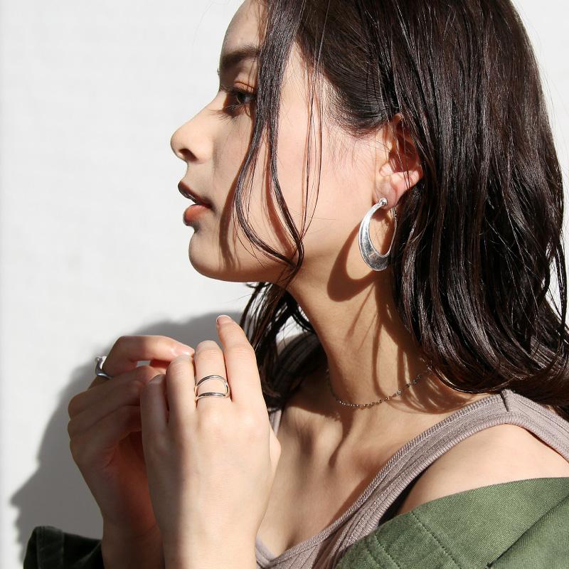 リング 指輪 シルバー925 レディース 大ぶり おしゃれ 20代 30代 40代 50代 シンプル オープン 金属アレルギー フリーサイズ ギフト 女性 1484 クリスマス | ブランド登録なし | 04