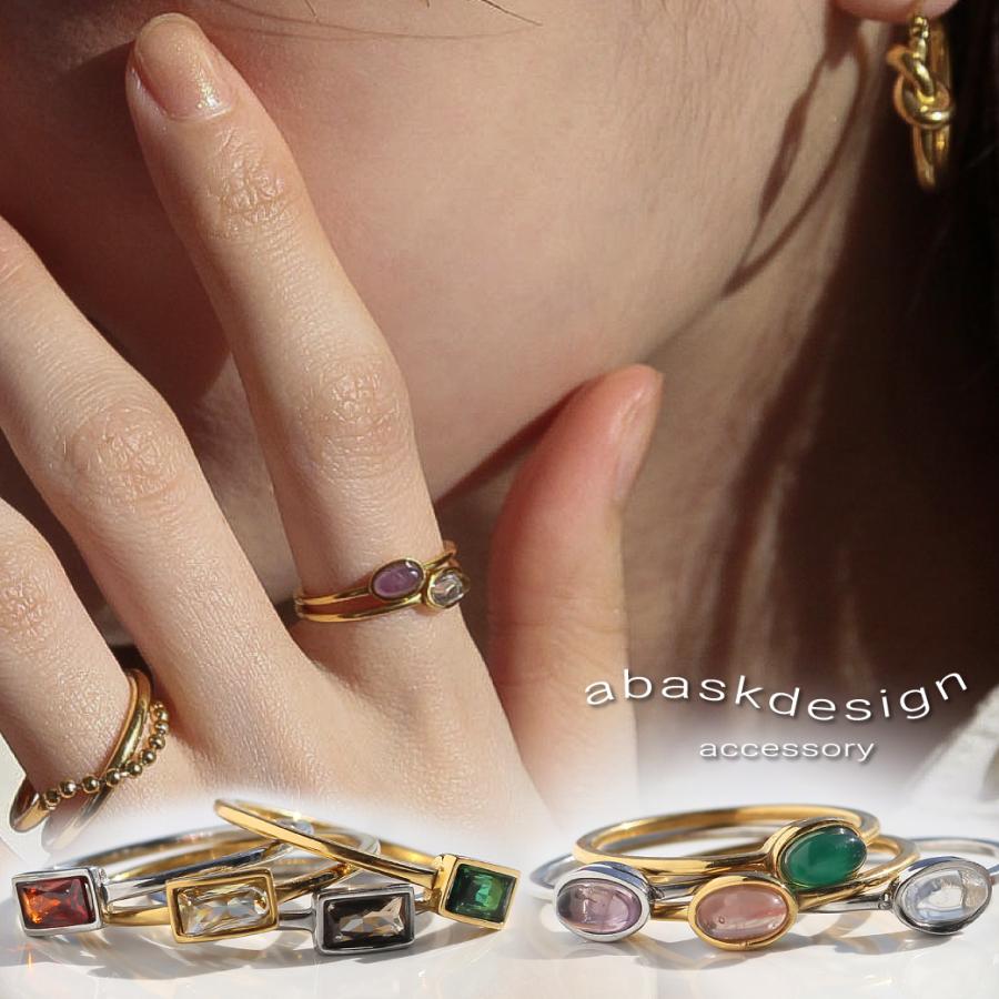 金属アレルギー対応 天然石 リング 指輪 レディース 50代 40代 30代 20