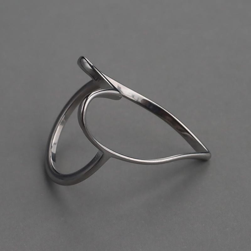 金属アレルギー対応 リングレディース ハートリング ハート ゴールド シルバー 11号 14号 16号 シンプル  サージカルステンレス 大きめ 指輪 | ブランド登録なし | 17