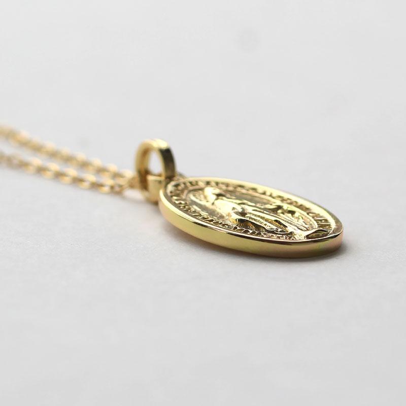 ネックレス レディース おしゃれ 20代 30代 40代 50代 シンプル ladys シルバー925 マリアモチーフ 地銀 925silver メンズ コイン オーバル 送料無料 | ブランド登録なし | 10