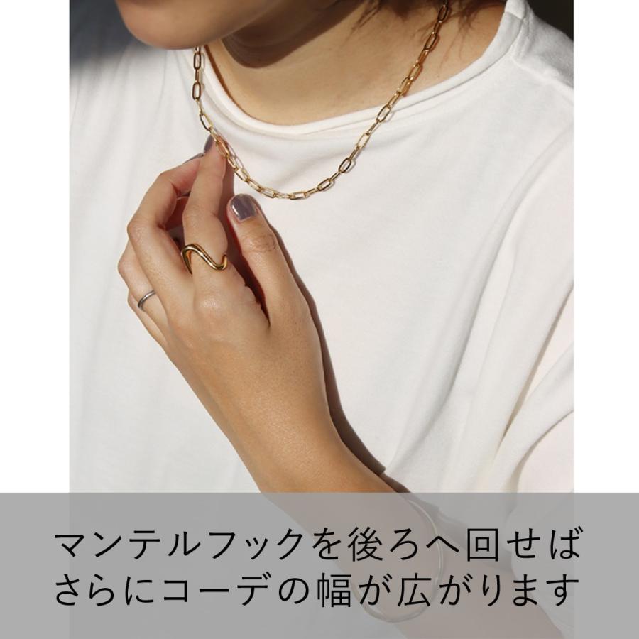 金属アレルギー対応 ネックレス マンテル チェーン サージカル