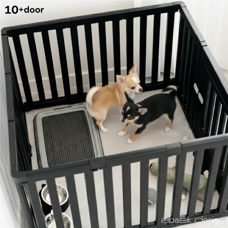 ペットサークル 10枚＋扉 折りたたみ 犬用 中型犬 小型犬 おしゃれ