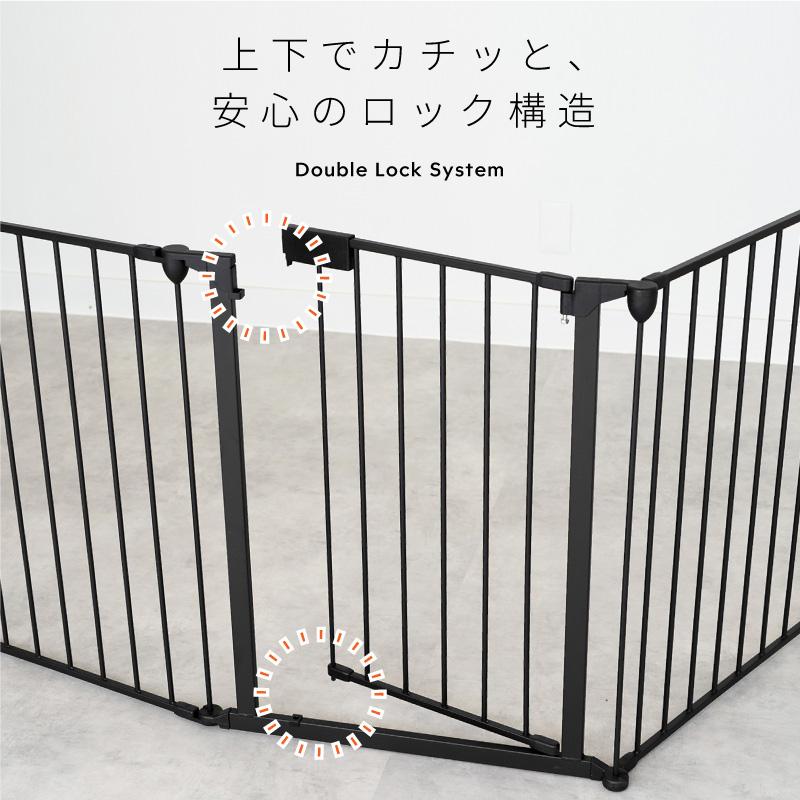 ペットサークル スチール製 8枚セット 高さ73.5cm 折りたたみ 犬用 中型犬 小型犬 おしゃれ レイアウト自由 ペットケージ 犬 |  | 15