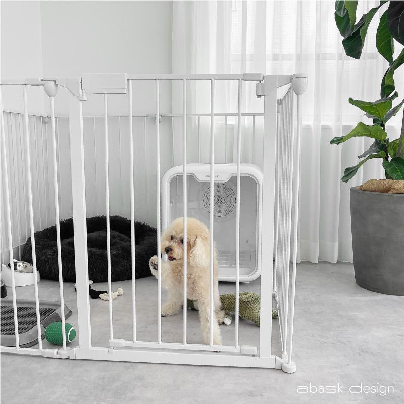 ペットサークル スチール製 8枚セット 高さ73.5cm 折りたたみ 犬用 中型犬 小型犬 おしゃれ レイアウト自由 ペットケージ 犬 |  | 06