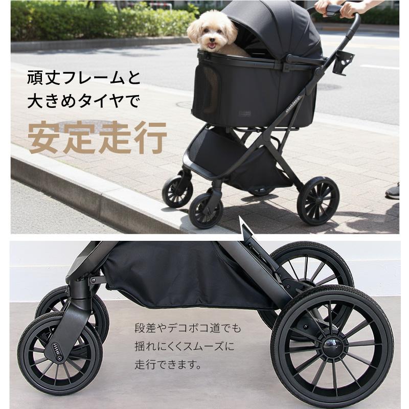 分離式大型ペットカート 3WAY 折りたたみ式 DuoCart 分離型 ペットカート 3WAY 折りたたみ 多頭対応 自立式 高級