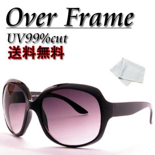 オーバーフレームサングラス ソフトケース&眼鏡拭き付 | 