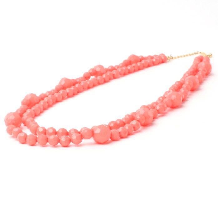 シンプル可愛い玉のビーズネックレス |  | 03