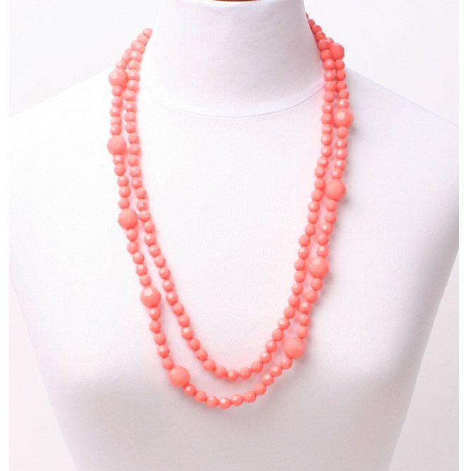 シンプル可愛い玉のビーズネックレス |  | 05