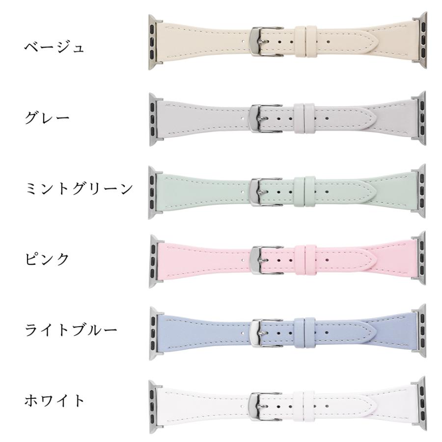 アップルウォッチ バンド スマートウォッチ Apple Watch 交換 38mm 40mm 41mm｜abbeyroad｜02