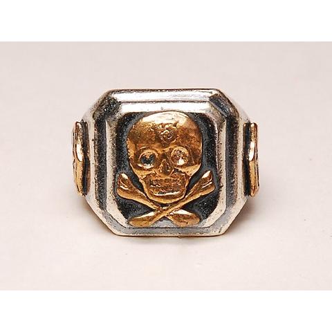 HTC（Hollywood Trading Company）　HTC MEXICAN RING 13SKULL  SILVER　サイズ US8(17号)/US9(19号)　送料無料｜abbot-fukuoka｜02