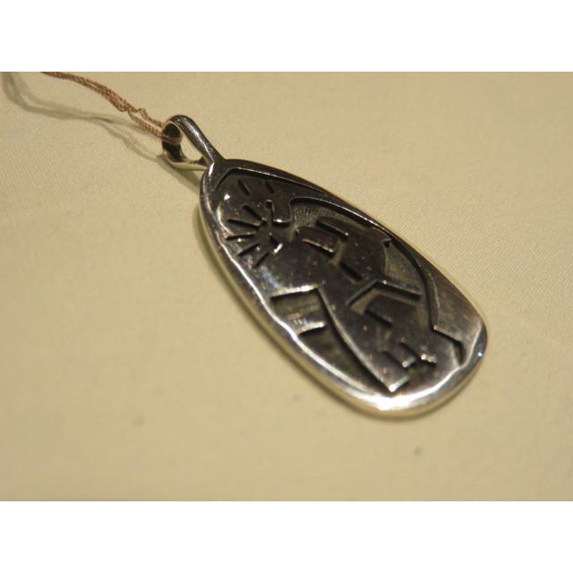 インディアンジュエリー HOPI族（ホピ族）Riley Polequaptewa