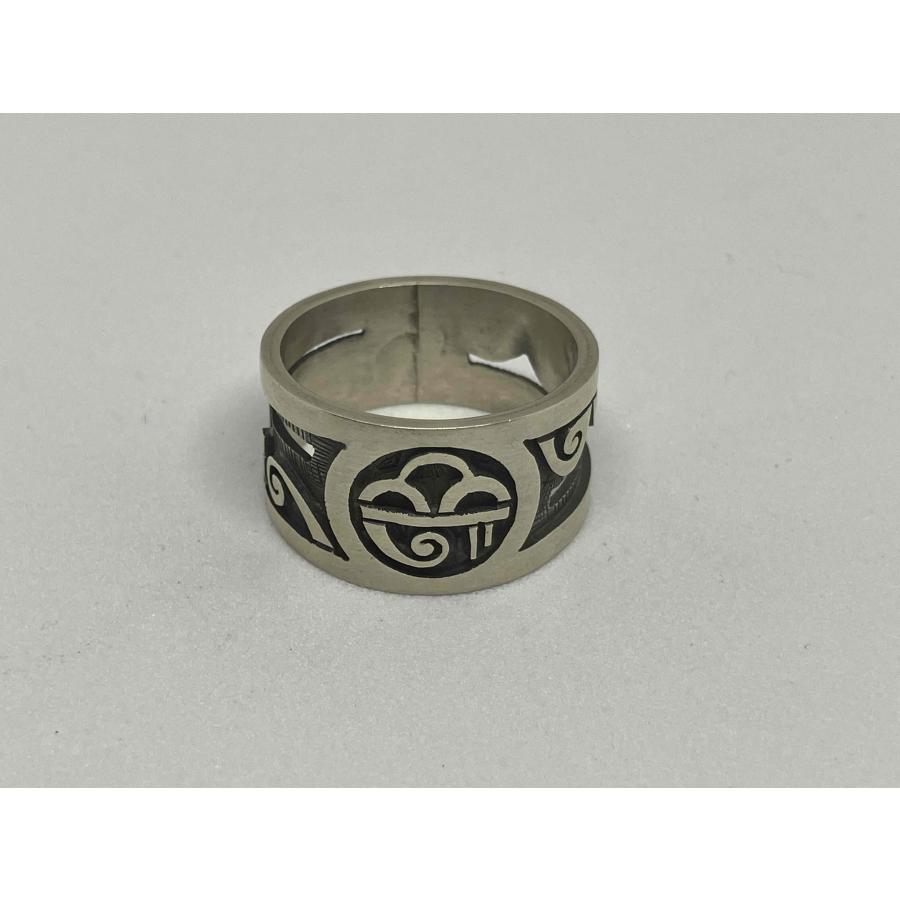 インディアンジュエリー HOPI族（ホピ族）Lucion Koinva 指輪 リング