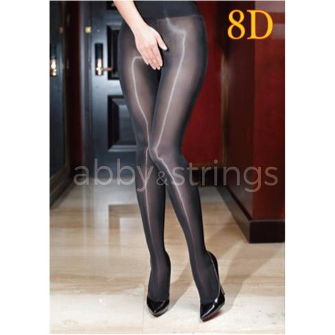 【午前購入 当日出荷】【送料無料】8D超光沢高密度ストッキング ダブルバックシーム（黒・肌・灰・珈琲）0812 |  | 05