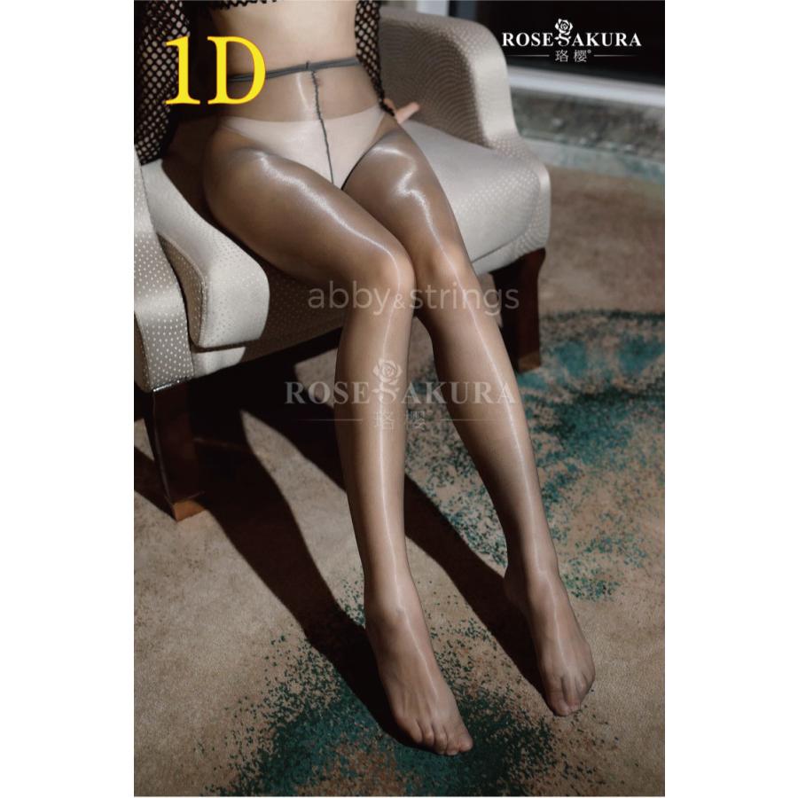 【午前購入 当日発送】【送料無料】 1D 光沢 オールスルー ストッキング 0813 ( 黒 浅肌 白 灰 ）　 |  | 20