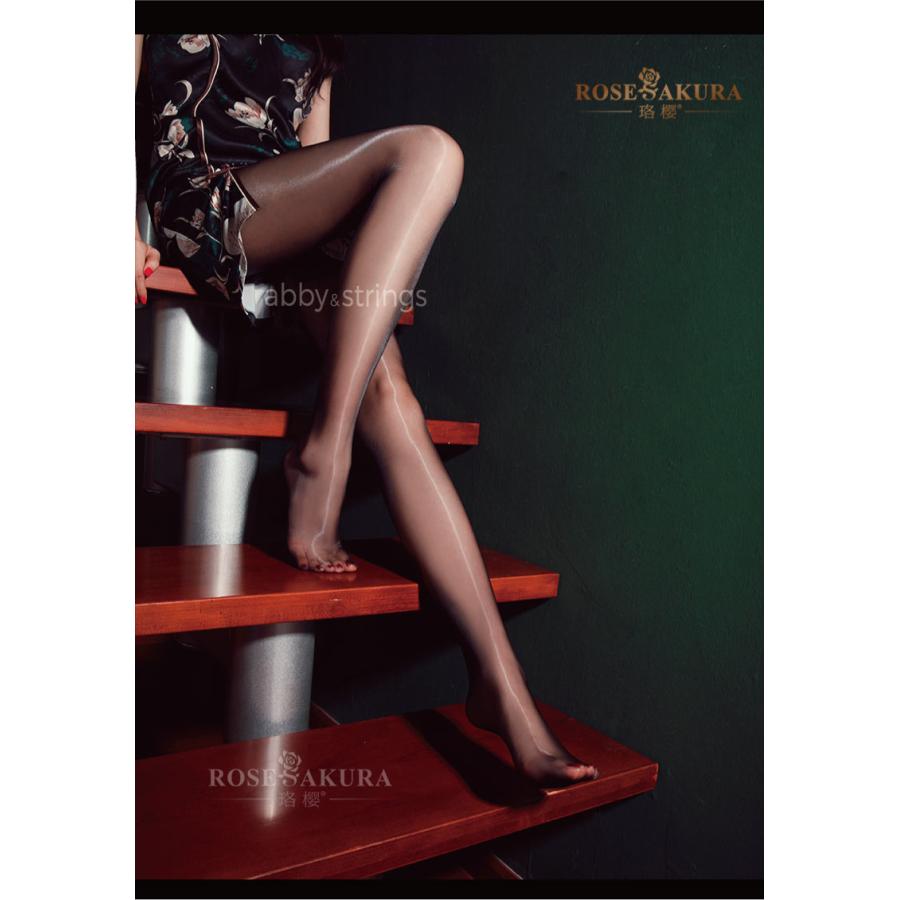 【午前購入 当日発送】【送料無料】5D光沢オールスルーシームレスストッキング(黒色)7374 コスプレフリーサイズ |  | 03