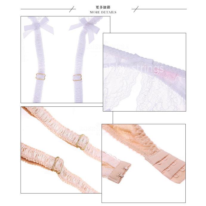 【午前購入 当日発送】【送料無料】ストッキング用ガーターベルトセクシーランジェリー（黒・白・肌）コスプレ Mサイズ |  | 17