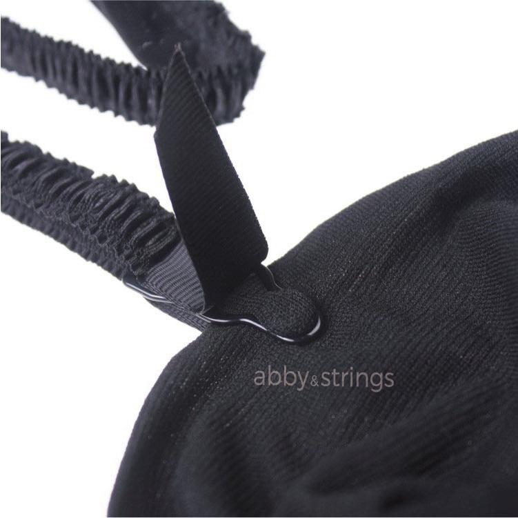 【午前購入 当日発送】【送料無料】ストッキング用ガーターベルトセクシーランジェリー（黒・白・肌）コスプレ Mサイズ |  | 08