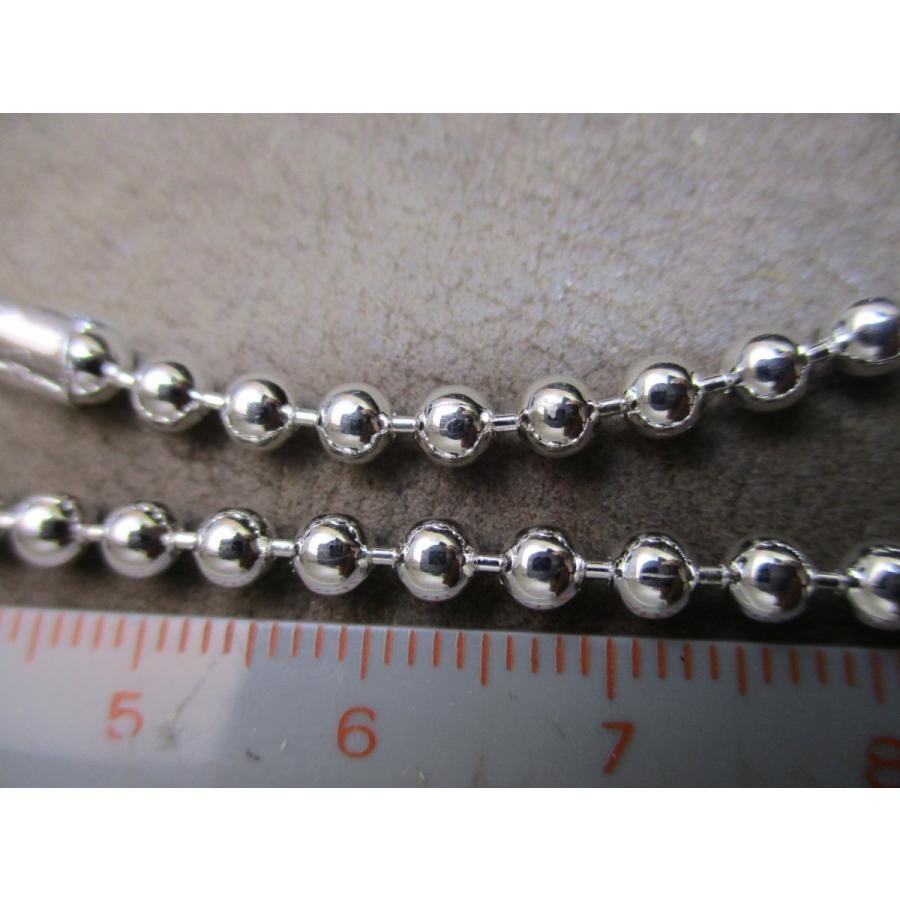 イタリア製 シルバー925 アズキチェーン4面カット幅約1.8mm 40cm 3本