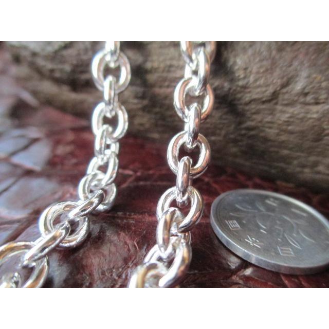 イタリア製 Silver925 シルバーチェーン 6.8mm 60cm 60.8g *R180 : ABC