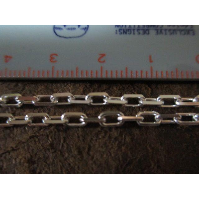 イタリア製 シルバー925 チェーン 3.1mm 60cm 8.5g RL080 : ABC-925