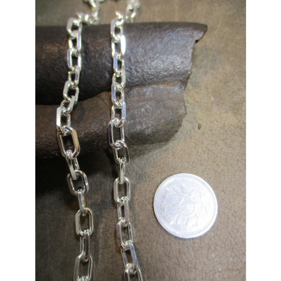 イタリア製 シルバー925 チェーン 5.8mm 60cm 31.9g RL150 