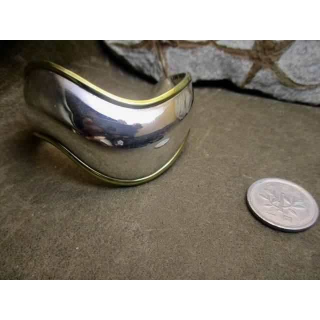 Silver925 シルバーバングル Mexico製 31.5g BN112 : ABC-925