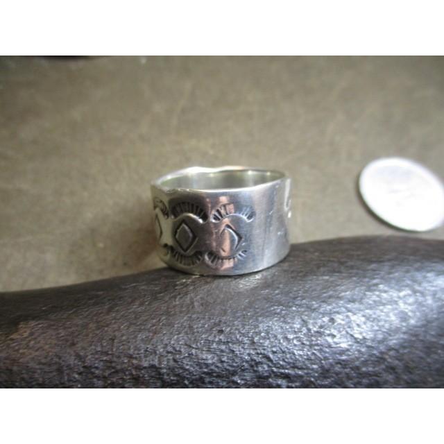 Silver925 Ring ・純銀指輪 、シルバーリング、 23号 、11.8g n1209