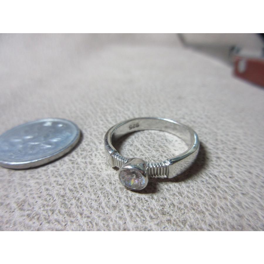 Silver925 Ring CZ シルバーリング 3.2g 指輪 13号 n1611 : ABC-925