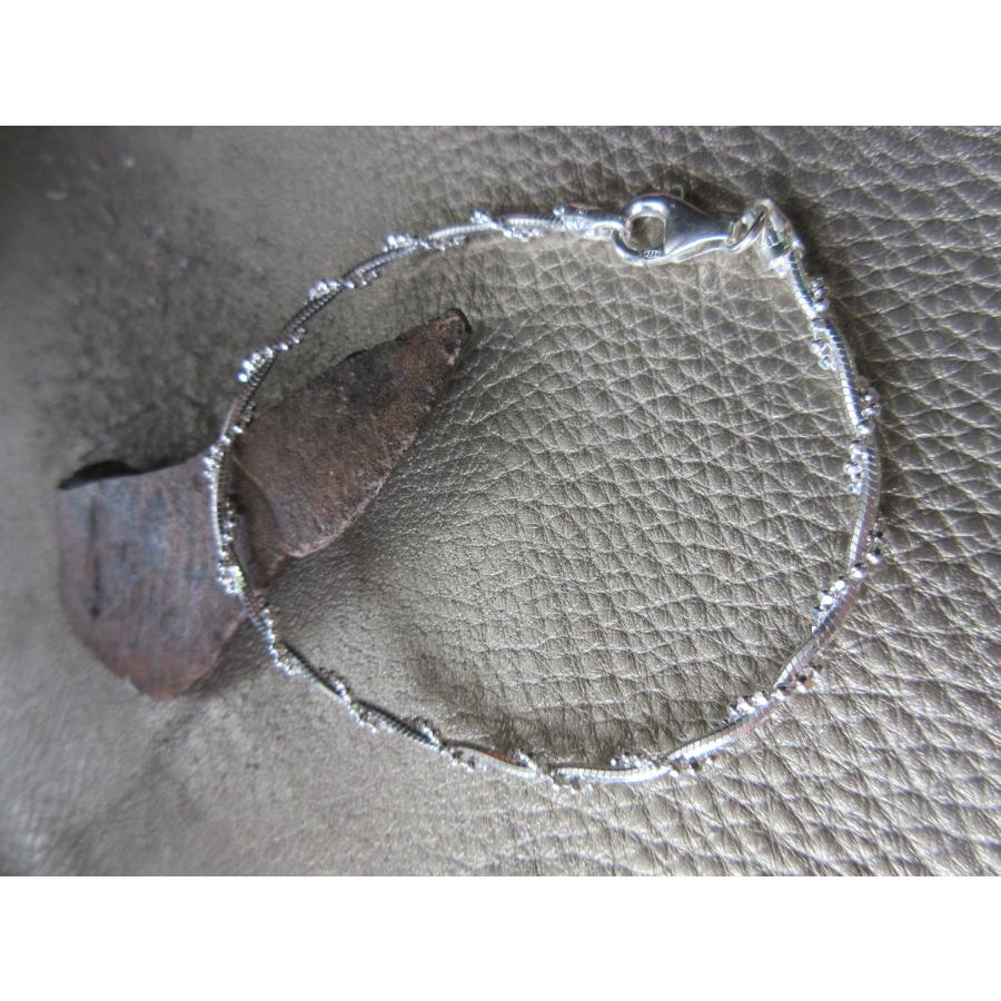 イタリア製 Silver925 シルバーブレスレット 18cm n1748 : ABC-925