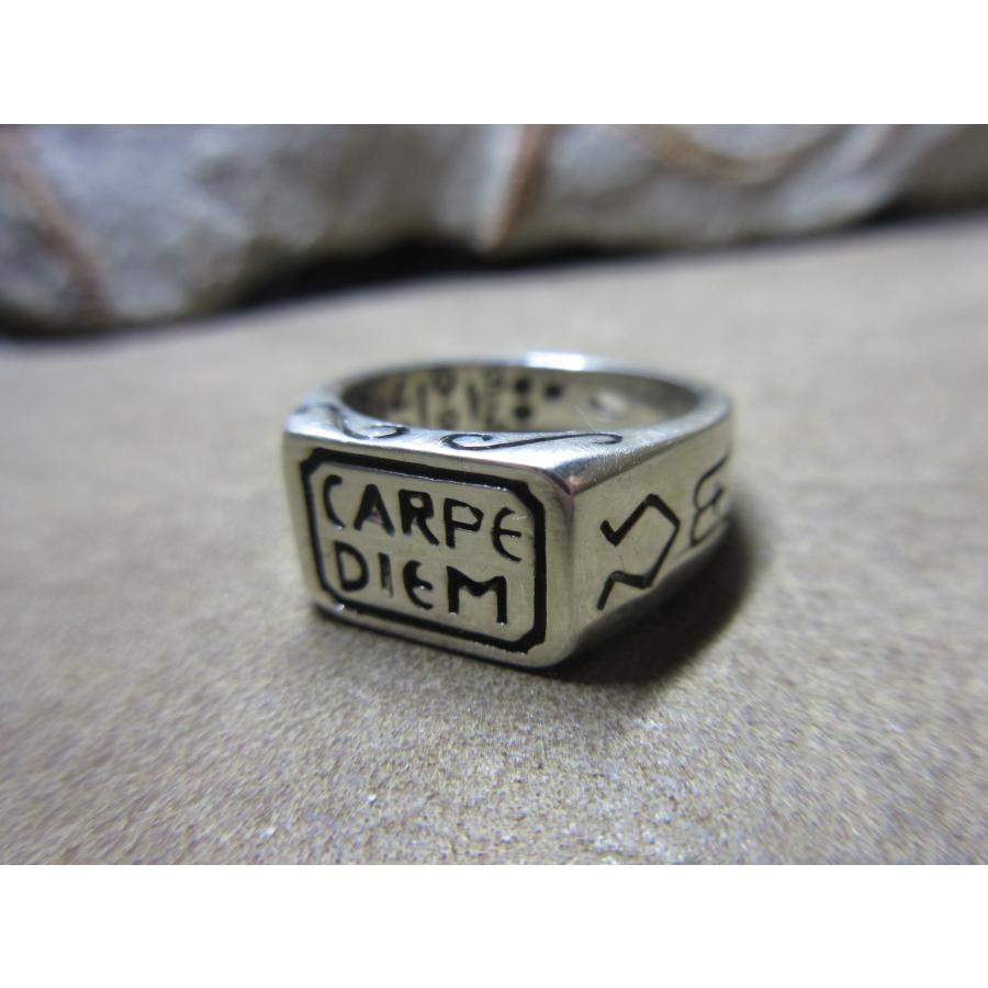 Silver925 Ring CARPE DIEM『今を生きる』 日時計スタイル Silver925 Ring CARPE DIEM『今を生きる』 日時計スタイル