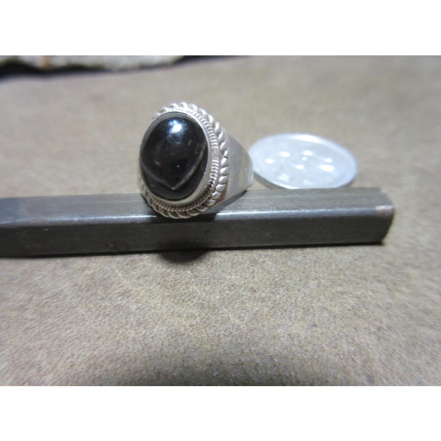 Silver925 Ring ・シルバーリング 指輪 スターダイオプサイト（透輝石