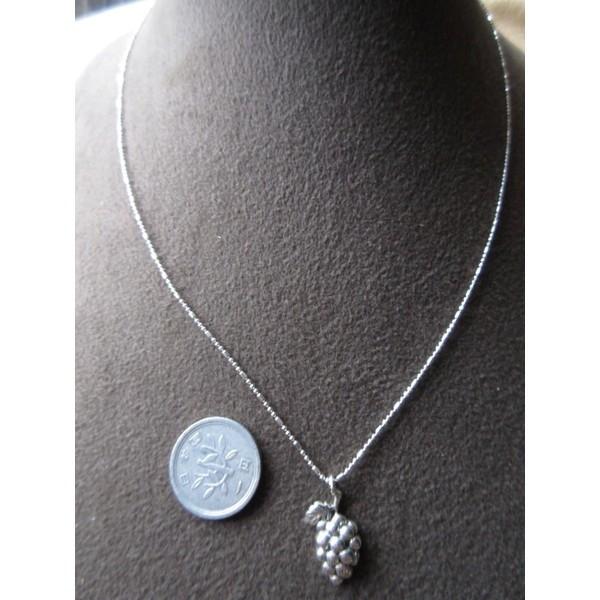 Silver925 ぶどう ”葡萄” ペンダント ( Silver925チェーン45cm