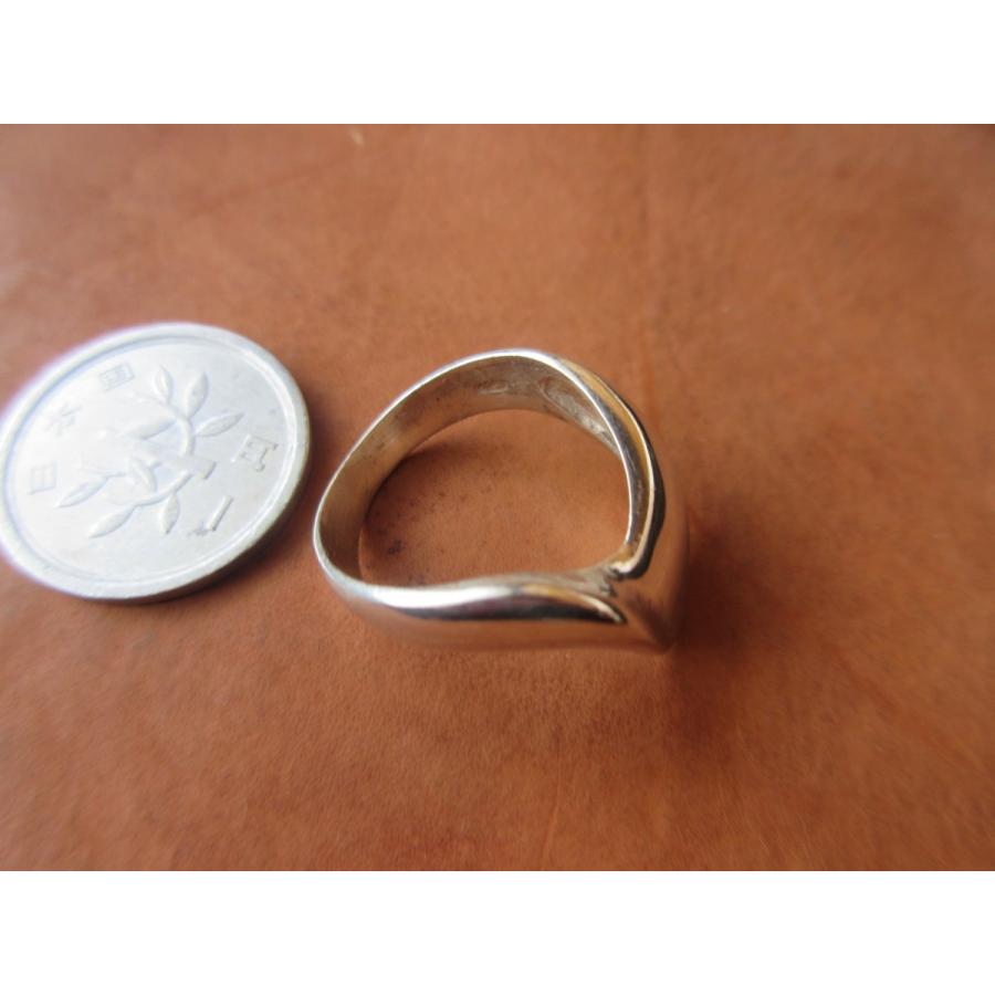 Silver925 Ring ・指輪 シルバーリング 11号 4.1g n585 : ABC-925