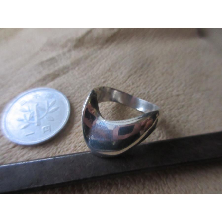 Silver925 Ring ・指輪 シルバーリング 11号 4.1g n585 : ABC-925