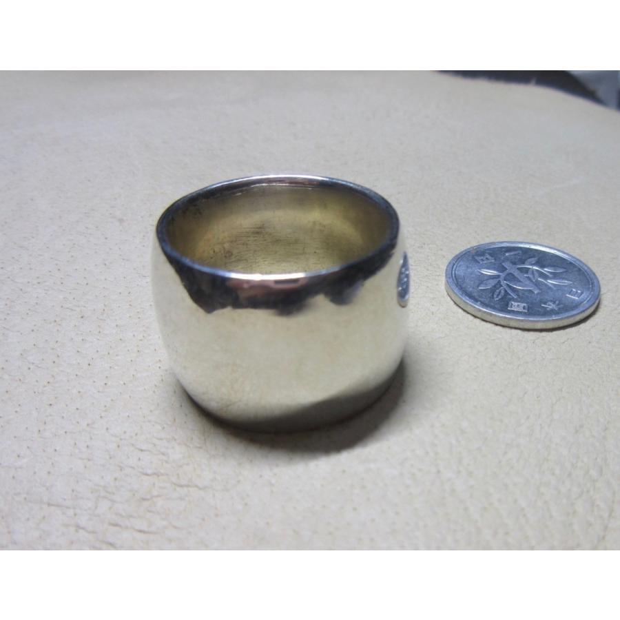 Silver925 Ring ・指輪 シルバーリング 19号 26.5g n670 : ABC-925