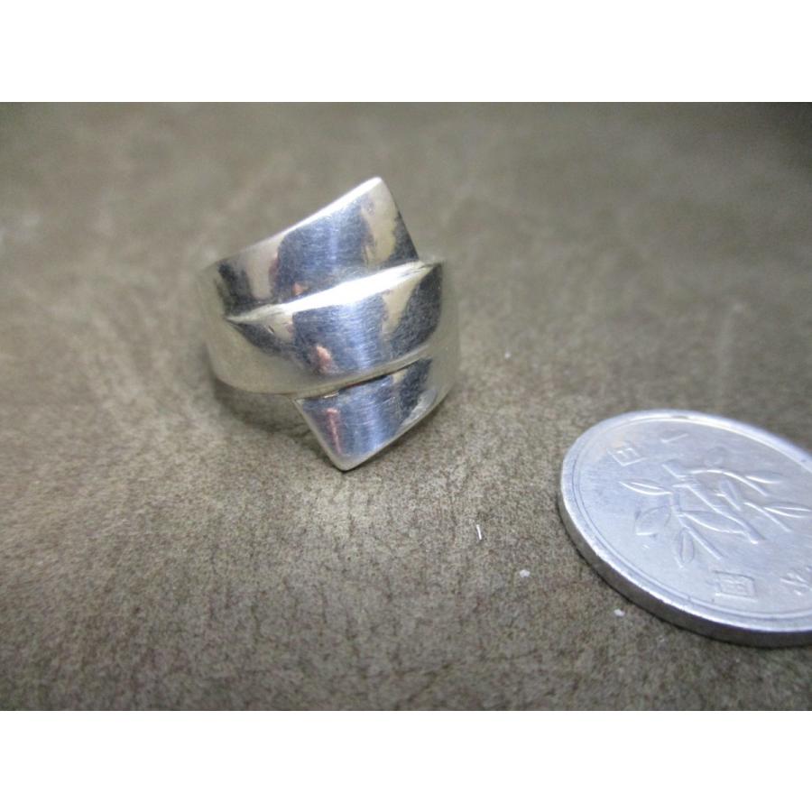 Silver925 Ring ・指輪 ・シルバーリング、12号 9.4g n915 : ABC