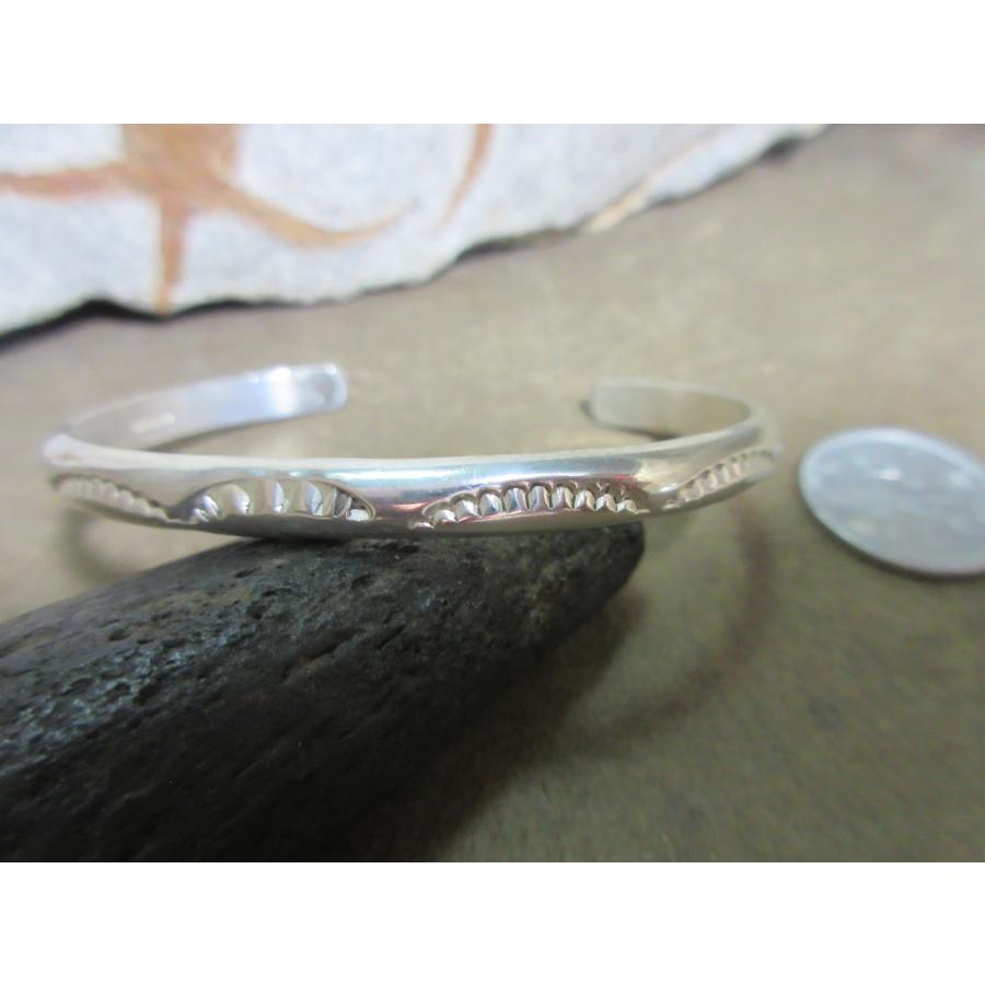 USAインディアンジュエリー、Silver925 ナバホ族 スタンプワーク