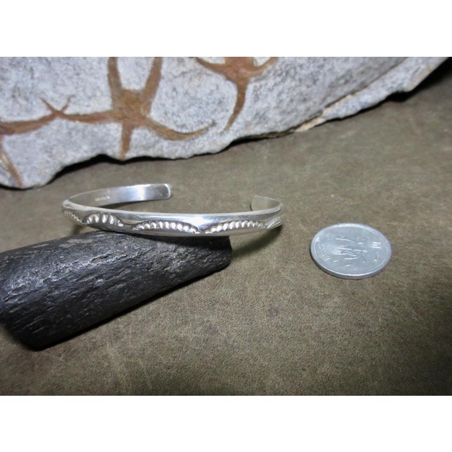 USAインディアンジュエリー、Silver925 ナバホ族 スタンプワーク