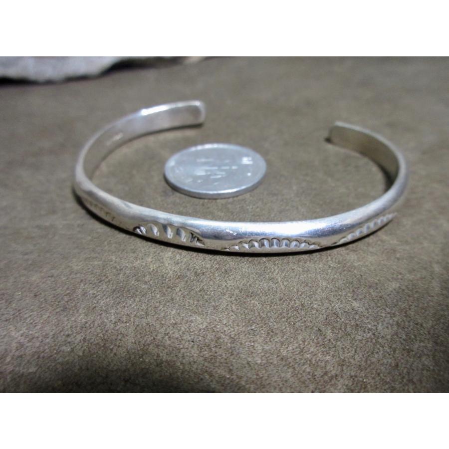 USAインディアンジュエリー、Silver925 ナバホ族 スタンプワーク